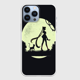 Чехол для iPhone 13 Pro Max с принтом SAILOR MOON в Кировске,  |  | anime | anime girl | crystal | luna | mars | sailor moon | аниме | девушка | луна | лунная призма | манга | марс | сейлор мун