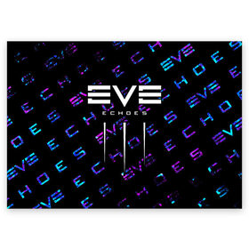 Поздравительная открытка с принтом EVE ECHOES / ИВ ЭХО в Кировске, 100% бумага | плотность бумаги 280 г/м2, матовая, на обратной стороне линовка и место для марки
 | echo | echoes | eve | game | games | logo | online | space | ев онлайн | ев эхо | еве | ив онлайн | ив эхо | игра | игры | космос | лого | логотип | логотипы | онлайн | символ | символы | эхо | эхос