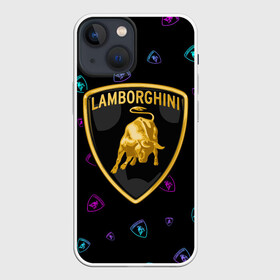 Чехол для iPhone 13 mini с принтом LAMBORGHINI   Ламборгини в Кировске,  |  | auto | lambo | lamborghini | logo | moto | symbol | авто | автомобиль | гонки | знак | ламбо | ламборгини | ламборджини | лого | логотип | логотипы | марка | машина | мото | символ | символы