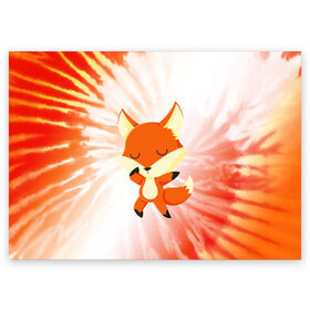 Поздравительная открытка с принтом ЛИСИЧКА / FOXY в Кировске, 100% бумага | плотность бумаги 280 г/м2, матовая, на обратной стороне линовка и место для марки
 | animals | fox | foxes | foxy | ginger | животные | лис | лиса | лисенок | лисий | лисица | лисицы | лисичка | лисички | лисы | лисята | оранжевый
