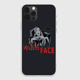 Чехол для iPhone 12 Pro Max с принтом Witch Face в Кировске, Силикон |  | halloween | hallowen | halowen | helloween | witch face | ведьма | день всех святых | летучая мышь | лицо ведьмы | халовен | халовин | хеллуин