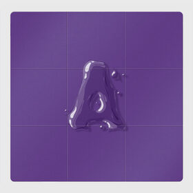 Магнитный плакат 3Х3 с принтом A, буква, мыльный пузырь. в Кировске, Полимерный материал с магнитным слоем | 9 деталей размером 9*9 см | Тематика изображения на принте: a | bubble | character | letter | lettering | liquid | purple | violet | а | алфавит | буква | жидкость | каллиграфия | капли | капля | леттеринг | мыльный пузырь | прозрачный | фиолетовый