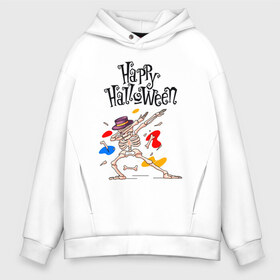 Мужское худи Oversize хлопок с принтом HALLOWEEN в Кировске, френч-терри — 70% хлопок, 30% полиэстер. Мягкий теплый начес внутри —100% хлопок | боковые карманы, эластичные манжеты и нижняя кромка, капюшон на магнитной кнопке | halloween | праздник хэллоуин | страшный | тыква. | ужас | хэллоуин | хэллоуин 2020