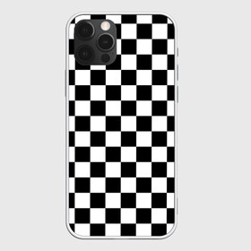 Чехол для iPhone 12 Pro Max с принтом Шахматка в Кировске, Силикон |  | абстракция | в клетку | игра | клетка | клеточка | тренд | черно белая | черно белая клетка | шахматка | шахматная клетка | шахматы