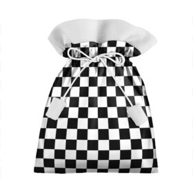 Подарочный 3D мешок с принтом Шахматка в Кировске, 100% полиэстер | Размер: 29*39 см | абстракция | в клетку | игра | клетка | клеточка | тренд | черно белая | черно белая клетка | шахматка | шахматная клетка | шахматы
