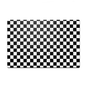 Пазл магнитный 126 элементов с принтом Шахматка в Кировске, полимерный материал с магнитным слоем | 126 деталей, размер изделия —  180*270 мм | Тематика изображения на принте: абстракция | в клетку | игра | клетка | клеточка | тренд | черно белая | черно белая клетка | шахматка | шахматная клетка | шахматы
