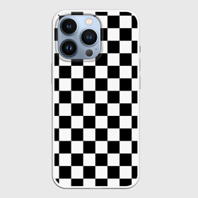 Чехол для iPhone 13 Pro с принтом Шахматка в Кировске,  |  | абстракция | в клетку | игра | клетка | клеточка | тренд | черно белая | черно белая клетка | шахматка | шахматная клетка | шахматы