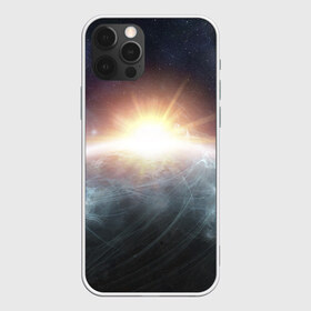 Чехол для iPhone 12 Pro Max с принтом Космос в Кировске, Силикон |  | астрономия | вихрь | вселенная | космос | лучи солнца | свет солнца | солнце