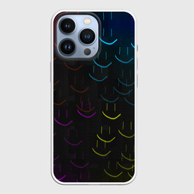 Чехол для iPhone 13 Pro с принтом Rainbow smile в Кировске,  |  | Тематика изображения на принте: необычное | прикольное | радуга | смайл
