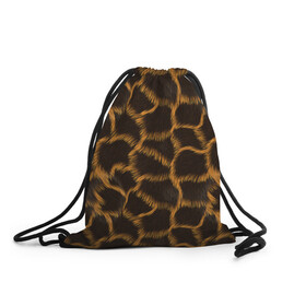 Рюкзак-мешок 3D с принтом Леопард в Кировске, 100% полиэстер | плотность ткани — 200 г/м2, размер — 35 х 45 см; лямки — толстые шнурки, застежка на шнуровке, без карманов и подкладки | леопард | леопардовые пятна | пятна леопарда