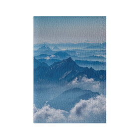 Обложка для паспорта матовая кожа с принтом Горы в Кировске, натуральная матовая кожа | размер 19,3 х 13,7 см; прозрачные пластиковые крепления | Тематика изображения на принте: гора | гористый | горы | небеса | небо | облака | облако | пейзаж | пейзажи | туча | тучи | холм | холмистый | холмы