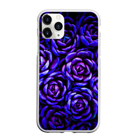 Чехол для iPhone 11 Pro матовый с принтом Lovely Roses в Кировске, Силикон |  | flowers | large | lovely roses | plants | purple | roses | succulent | texture | крупный | прекрасные розы | растения | розы | суккулент | текстура | фиолетовый | цветы