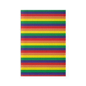 Обложка для паспорта матовая кожа с принтом Радуга в Кировске, натуральная матовая кожа | размер 19,3 х 13,7 см; прозрачные пластиковые крепления | много цветов | радуга | радужная | разноцветная | разноцветный | цвета радуги | цветная | цветной
