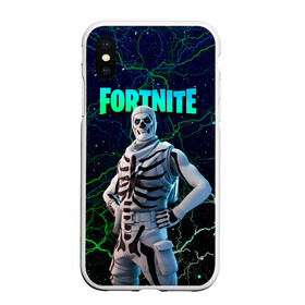 Чехол для iPhone XS Max матовый с принтом Fortnite Skull Trooper в Кировске, Силикон | Область печати: задняя сторона чехла, без боковых панелей | Тематика изображения на принте: chapter 2 | fortnite | fortnite 3 | fortnite skull | fortnite skull trooper | fortnitemare | halloween | skull trooper | лого фортнайт | сет skull trooper | скелет | скин скелет | фортнайт | фортнайт глава 2 | фортнайт скелет | хэллоуин | хэллоуин фортнай