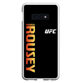 Чехол для Samsung S10E с принтом Ronda Rousey в Кировске, Силикон | Область печати: задняя сторона чехла, без боковых панелей | akhmat | fight | fighter | fighting | ronda | ronda rousey | rousey | rowdy | ufc | ufs | ultimate fighting championship | wwe | ахмат | бои | бои без правил | борьба | дзюдо | м 1 | раузи | ронда | ронда роузи | роузи | смешанные еди