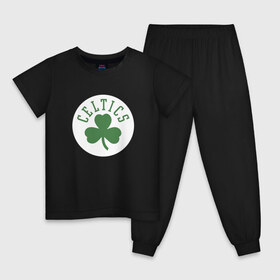 Детская пижама хлопок с принтом Boston Celtics в Кировске, 100% хлопок |  брюки и футболка прямого кроя, без карманов, на брюках мягкая резинка на поясе и по низу штанин
 | Тематика изображения на принте: 