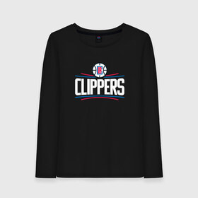 Женский лонгслив хлопок с принтом Los Angeles Clippers в Кировске, 100% хлопок |  | angeles | clippers | los | nba | анджелес | баскетбол | клипперс | лос | нба