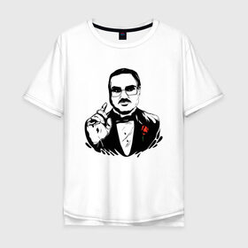 Мужская футболка хлопок Oversize с принтом Крёстный Круг в Кировске, 100% хлопок | свободный крой, круглый ворот, “спинка” длиннее передней части | 