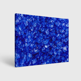 Холст прямоугольный с принтом Cry$tal$ в Кировске, 100% ПВХ |  | abstraction | blue | crystals | pebbles | shine | stones | structure | texture | абстракция | блеск | галька | камни | кристалы | синий | структура | текстура