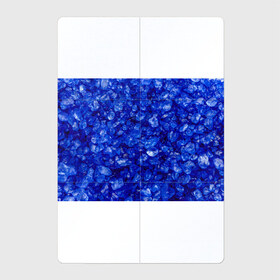 Магнитный плакат 2Х3 с принтом Cry$tal$ в Кировске, Полимерный материал с магнитным слоем | 6 деталей размером 9*9 см | abstraction | blue | crystals | pebbles | shine | stones | structure | texture | абстракция | блеск | галька | камни | кристалы | синий | структура | текстура