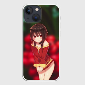 Чехол для iPhone 13 mini с принтом Мегумин. KonoSuba в Кировске,  |  | konosuba | megumin | взрыв | да будет благословенен этот прекрасный мир | коносуба | маг | мегумин