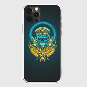 Чехол для iPhone 12 Pro Max с принтом PHARAOH 2 0 в Кировске, Силикон |  | абстракция | геометрия | головы животных | злое | необычное | неон | прикольное | текстура | черепа | эпичное | яркое