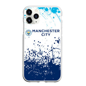 Чехол для iPhone 11 Pro матовый с принтом Manchester City. в Кировске, Силикон |  | fc | football | football club | manchester city | sport | манчестер сити | спорт | спортивные | униформа | фирменные цвета | фк | футбол | футбольный клуб