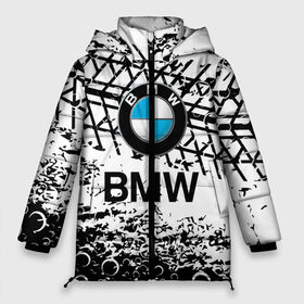 Женская зимняя куртка 3D с принтом BMW в Кировске, верх — 100% полиэстер; подкладка — 100% полиэстер; утеплитель — 100% полиэстер | длина ниже бедра, силуэт Оверсайз. Есть воротник-стойка, отстегивающийся капюшон и ветрозащитная планка. 

Боковые карманы с листочкой на кнопках и внутренний карман на молнии | bmw | bmw performance | m | motorsport | performance | бмв | моторспорт