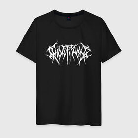 Мужская футболка хлопок с принтом GHOSTEMANE (НА СПИНЕ) в Кировске, 100% хлопок | прямой крой, круглый вырез горловины, длина до линии бедер, слегка спущенное плечо. | Тематика изображения на принте: 