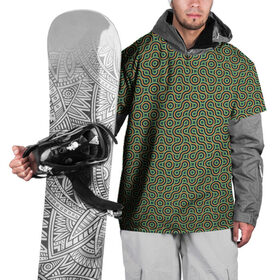 Накидка на куртку 3D с принтом Зеленые круги в Кировске, 100% полиэстер |  | Тематика изображения на принте: abstract | circles | geometry | green | lines | геометрия | зеленый | круги | линии | модный | паттерн | узор | цепочка