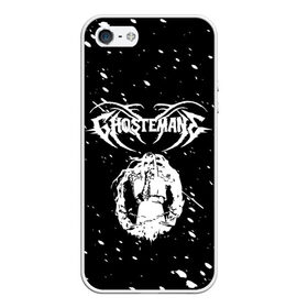 Чехол для iPhone 5/5S матовый с принтом GHOSTEMANE в Кировске, Силикон | Область печати: задняя сторона чехла, без боковых панелей | 1930 | blackmage | flesh | ghost | ghoste | ghostemane | ghostman | ghostmane | hexada | kreep | mane | mercury | music | nihil | noise | omnis | parv0 | pouya | rap | suicideboys | venom | гостмейн | гостмэйн