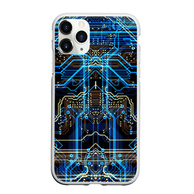 Чехол для iPhone 11 Pro матовый с принтом Сircuit-$$$ в Кировске, Силикон |  | abstraction | chip | circuit | lines | neon | processor | shapes | texture | абстракция | линии | неон | процессор | схема | текстура | формы | чип