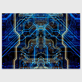 Поздравительная открытка с принтом Сircuit-$$$ в Кировске, 100% бумага | плотность бумаги 280 г/м2, матовая, на обратной стороне линовка и место для марки
 | abstraction | chip | circuit | lines | neon | processor | shapes | texture | абстракция | линии | неон | процессор | схема | текстура | формы | чип