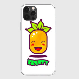 Чехол для iPhone 12 Pro Max с принтом Fruity в Кировске, Силикон |  | fruit | ананас | вкусно | сладость | фрукты