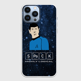 Чехол для iPhone 13 Pro Max с принтом SPOCK (Z) в Кировске,  |  | Тематика изображения на принте: spock | spok | star trek | startrek | вулканец | звездный путь | звездный флот | логика | спок | телесериал | энтерпрайз