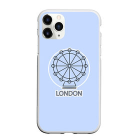 Чехол для iPhone 11 Pro Max матовый с принтом Лондон London Eye в Кировске, Силикон |  | blue circle | england | english | europe | eye | gb | icon | london | travel | uk | vacation | англия | аттракцион | великобритания | европа | иконка | колесо обозрения | лондон | лондонский глаз | надпись | отпуск | поездка | путешествие |