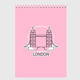 Скетчбук с принтом Лондон London Tower bridge в Кировске, 100% бумага
 | 48 листов, плотность листов — 100 г/м2, плотность картонной обложки — 250 г/м2. Листы скреплены сверху удобной пружинной спиралью | bridge | england | english | gb | london | tower | uk | английский | англия | башни | великобритания | закат | иконка | лайнарт | лондон | мост | надпись | розовый круг | слово | тауэрский | юк