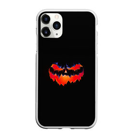 Чехол для iPhone 11 Pro Max матовый с принтом HALLOWEEN в Кировске, Силикон |  | злая тыква | подарок на хэллоуин | тыква светящаяся | хэллоуин