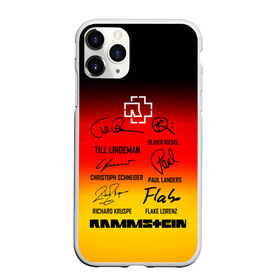 Чехол для iPhone 11 Pro Max матовый с принтом RAMMSTEIN АВТОГРАФЫ УЧАСТНИКОВ в Кировске, Силикон |  | du hast | mein herz | rammstein | rammstein sonne. | группа rammstein | ду хаст | песня рамштайн | рамштайн | тилль линдеманн