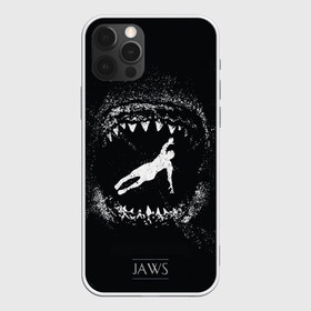 Чехол для iPhone 12 Pro Max с принтом Челюсти JAWS в Кировске, Силикон |  | 2020 | shark | sharks | акула | акулы | зубы | клыки | мегаладон | меголадон | пиранья | про | фильм | фильм про акул | фильм челюсти | хеллоуин | хэллоуин | челюсти