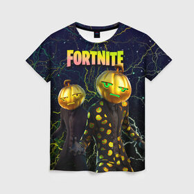 Женская футболка 3D с принтом Fortnite Jack Gourdon в Кировске, 100% полиэфир ( синтетическое хлопкоподобное полотно) | прямой крой, круглый вырез горловины, длина до линии бедер | chapter 2 | fortnite | fortnite 3 | fortnite jack gourdon | fortnitemare | halloween | jack gourdon | jack gourdon outfit | лого фортнайт | сет jack gourdon | скин тыквы | тыква | фортнайт | фортнайт глава 2 | фортнайт тыква | хэллоуин | хэллоуин фортнайт