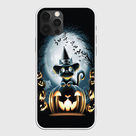 Чехол для iPhone 12 Pro Max с принтом Хэллоуин Кот в Кировске, Силикон |  | 2020 | cat | cats | halloween | джек | киса | кисуля | кот | котик | коты | кошечка | ленивец | мяу | октябрь | панда | призрак | призраки | собака | тыква | хеллоуин | хелоуин | хэллоуин | хэлоуин | черный кот | щеночек