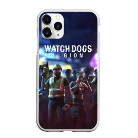 Чехол для iPhone 11 Pro Max матовый с принтом WATCH DOGS: LEGION в Кировске, Силикон |  | Тематика изображения на принте: 