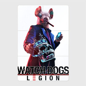 Магнитный плакат 2Х3 с принтом Watch Dogs Legion в Кировске, Полимерный материал с магнитным слоем | 6 деталей размером 9*9 см | action | action adventure | game watch dogs | legion | skull | watch dogs | watch dogs legion | ватч догз легион | ватч догс | заставка watch dogs | игра watch dogs | легион | лого | логотип | логотип watch dogs | лондон | маска свиньи | на