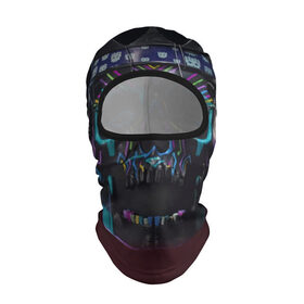 Балаклава 3D с принтом Watch Dogs Legion Skull Mask в Кировске, 100% полиэстер, ткань с особыми свойствами — Activecool | плотность 150–180 г/м2; хорошо тянется, но при этом сохраняет форму. Закрывает шею, вокруг отверстия для глаз кайма. Единый размер | Тематика изображения на принте: 