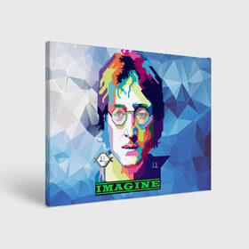Холст прямоугольный с принтом Джон Леннон Imagine в Кировске, 100% ПВХ |  | beatles | imagine | john | lennon | the beatles | битлз | битлы | группа | джон | купить | леннон | леннона | очки | рок н ролл | с группы | хиппи