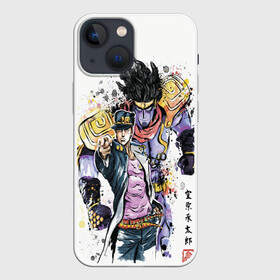 Чехол для iPhone 13 mini с принтом JOJO в Кировске,  |  | Тематика изображения на принте: joji | jojo | jojo bizzare adventure | trish una | джо джо | джоджо | с jojo | с джо джо | стенд | триш юна