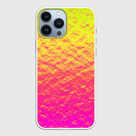 Чехол для iPhone 13 Pro Max с принтом Яркий закат в Кировске,  |  | abstraction | casual | gradient | hot | yellow | абстракция | блестящий | блики | вода | волны | градиент | закат | золотистый | краска | красочный | небеса | неоновый | облака | пастельный | пляж | рассвет | сияние