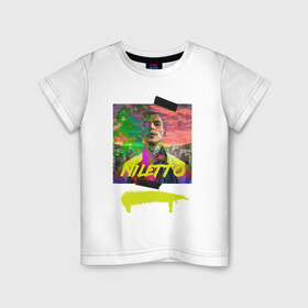 Детская футболка хлопок с принтом Niletto в Кировске, 100% хлопок | круглый вырез горловины, полуприлегающий силуэт, длина до линии бедер | niletto | краш | любимка niletto | нилето