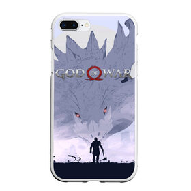 Чехол для iPhone 7Plus/8 Plus матовый с принтом God of War в Кировске, Силикон | Область печати: задняя сторона чехла, без боковых панелей | armor | atreus | axe | cory barlog | god of war | kratos | loki | nextgen | playstation 5 | ps5 | santa monica studiogames | атрей | бог войны | броня | игры | кори барлог | кратос | локи | некстген | плейстейшен 5 | пс5 | рагнарек | рыцарь | топор